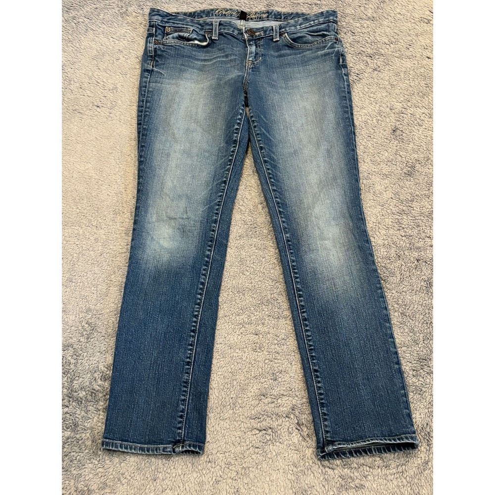 GAP Jeans Womens 10/30 A Premium Skinny Blue Denim Dark Wash Stretch Casual